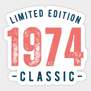 Classic Shirts Design | Limited Edition Shirts Design | Vintage Shirt Design Sticker